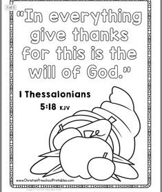 Thanksgiving Bible Verses, Thanksgiving Coloring Pages, Thanksgiving Preschool, Free Thanksgiving, Thankgiving, Thanksgiving School Lessons, Thanksgiving Childrens Church, Thankful Crafts Preschool, Fall Sunday School Lessons