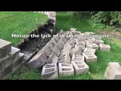 How to Build a Retaining wall (and why they Fail) - YouTube by Dirt Monkey