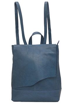 173 Best Ili Handbags Images On Pinterest Crossover Bags Cross Ili 6501 Leather Raw Edge Backpack Handbag Jeans Blue