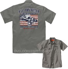 Velocitee Mens Premium Black Top T-Shirt Hot Rat Rod Ford 3 Window Muscle W17046