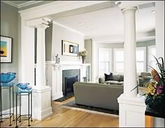 Open Concept Dining Room Living With Pillars Design Pictures Open Concept Dining Room Living With Pillars Design Pictures