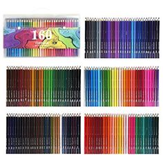 2 PACKS OF COLORED PENCILS PRE-SHARPENED COLOR PENCIL SET 60 VIBRANT COLORS EACH