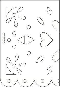 Superb image regarding papel picado templates printable Adorable image intended for papel picado templates printable