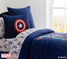 DISNEY MARVEL COMICS Marvel Comics Retro Junior Bed Bundle Polyester-Cotton Multicolour Single 4 in 1