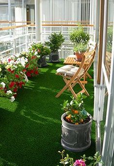 terrasse de toit magnifique Apartment Garden, Balcony Design Ideas