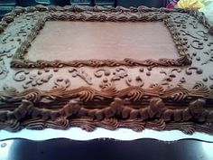 Chocolate Masculine Sheet Cake by Stephanie Dillon, LS1 Hy ...