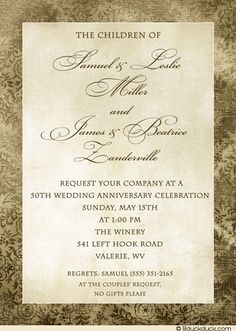 172 Best Anniversary Cards And Invitations Images Anniversary