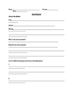 education world biography book report template history
