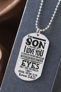 Xmas. 18 K Gold Plated Personalized Engraving Girls Necklace Pendant to My Daughter Heart Always Remember That Daddy Loves You Meaningful Gift for Her//Children On Birthday