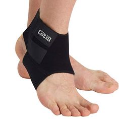 Men Women Size M 1 PAIR Grey Color Elastic /& Breathable Knitted Fabric Compression Sleeve Lightweight Right or Left Foot with Silicone Gel Pad Insert Neotech Care Ankle Support