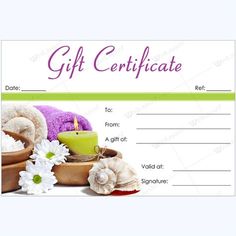 pin by photo party favors on mother s day pinterest free spa gift certificate template printable