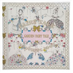 24 Pages Relieve Stress For Children Adult Painting Drawing Book Garden Fairy Tale Kill Time