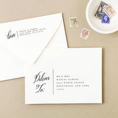 envelope design template word
