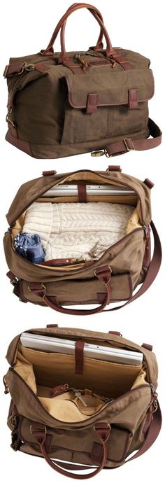 Sac de voyage Justified Canvas James 32 L sac de sport weekender canvastasche Beige