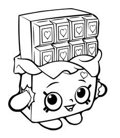 Adorable Shopkins Coloring Pages