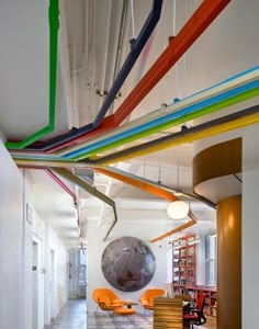 220 Best Contemporary Office Es Images On Pinterest Paint Overhead Pipes Instead Of Walls