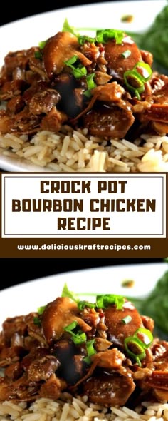 CROCK POT BOURBON CHICKEN RECIPE