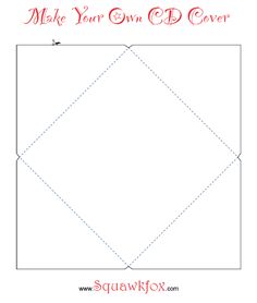 cd case cover template