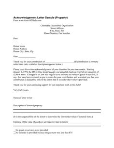 10 best donation letter