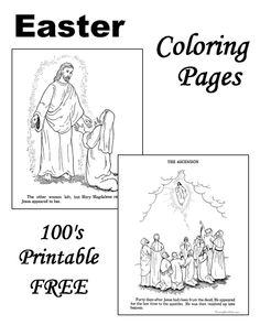 jesus triumphal entry coloring page easter pinterest easter