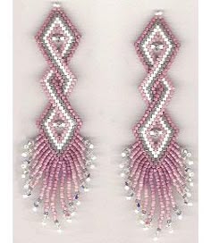 1072 Best Beaded Earring Patterns Tutorials Images In 2018 Double Helix Earrings Beading Pattern At Sova Enterprises Seed Bead