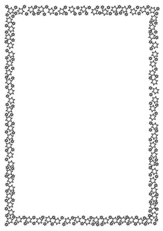 free printable star border