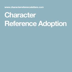 character reference letter for
