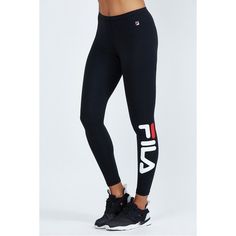 Striped Detail Leggings by Fila (€32) ❤ liked on Polyvore Striped Detail Leggings by Fila (€32) ❤ liked on Polyvore