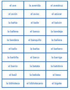 22 Best Bca School Images Preschool Spanish Cl Spanvocabcds2 Gif 400 512