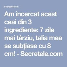 Pierdeți înapoi grăsimea în 1 săptămână