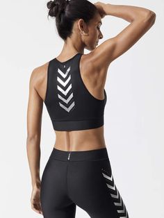 Reebok Training zip thru crop top in black Reebok Training zip thru crop top in black