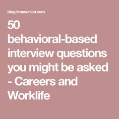 how to prepare for behavioral interview questions