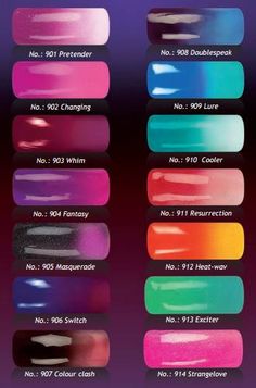 Color Changing Gel Polishes I M Thinking About Getting Some Of Moyra Vamp Nail Building Uv Gel Thermo Color Change By Garysnail 16 00