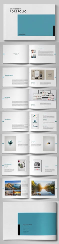 115 best portfolio booklet