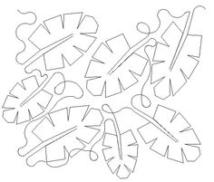 free jungle leaf coloring pages tropical landscapes pinterest