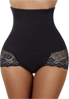 HOLYSNOW Women High Waist Trainer Power Control Butt Lifter Shorts