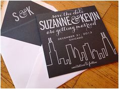 this save the date is available with or without glitter to