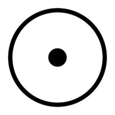 the sun glyph for
