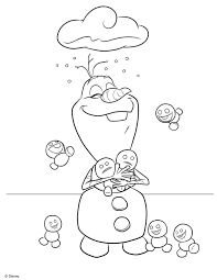 Frozens Olaf Coloring Pages