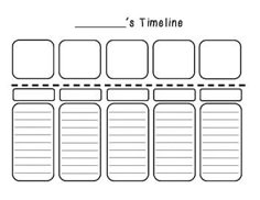 timeline templates for kids