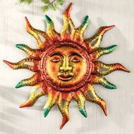 Brown Collections Etc Artistic Sun and Moon Metal Wall Art for Indoors or Outdoors with Rustic Finish Brown Collections Etc Artistic Sun and Moon Metal Wall Art for Indoors or Outdoors with Rustic Finish