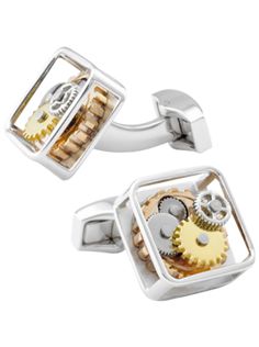 Silver with 3 stripes NEW in box Semi-precious Men/'s M/&S boxed Cufflinks