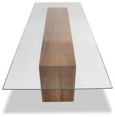 48 Best Gl Dinning Table Base Ideas Images On Pinterest Modern Gl Top Solid Wood Dining Table Midcentury Modern Room By Rotsen Furniture