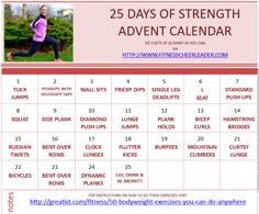 8 best advent fitness challenge images fitness workouts fitness fitness advent calendar