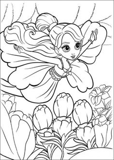 19 Picture Printable Barbie Thumbelina Coloring Pages Free For Kids