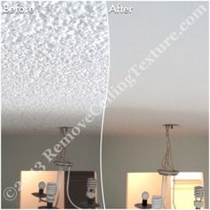 Remove Ceiling Texture Rctvancouver On Pinterest Ceiling Texture Removal This Kitchen Had Dust And Even Cobwebs On The Popcorn Before