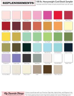 12 Best Mftpaper Images Colour Chart Card Stock Carton Box Mft Printable Resources Color Charts