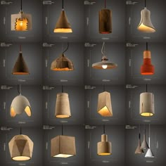 Source wholesale vintage concrete pendant lamp parts for hotel on m.alibaba.com Wooden Pendant Lighting, Concrete Pendant Lamp, Lamp Parts, Wooden Lamps Design, Wooden Lamp