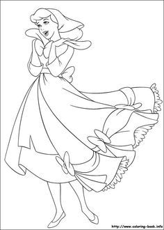 free printable cinderella coloring pages for kids arts crafts