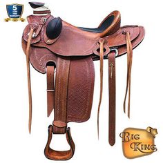 17 Western Horse Saddle Leather Wade Ranch Roping Walnut Black Hilason
